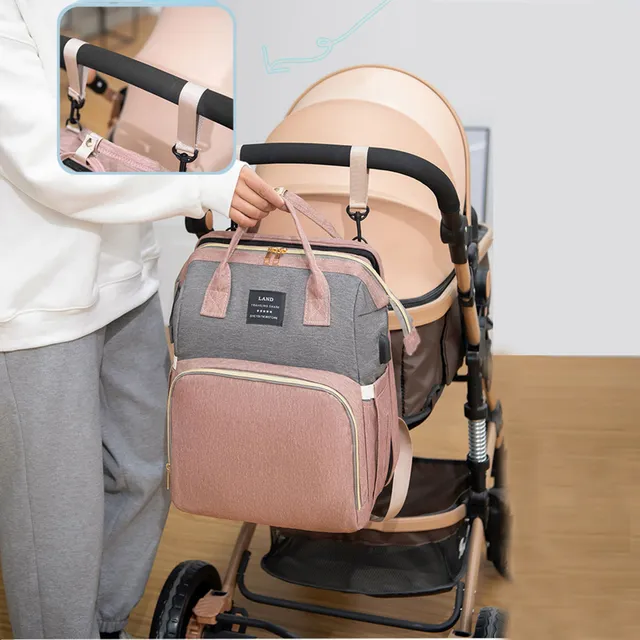 Multifunctional Bag For Moms With Mosquito/Organizer On Changing Bags/Mom's Pregnant Backpack