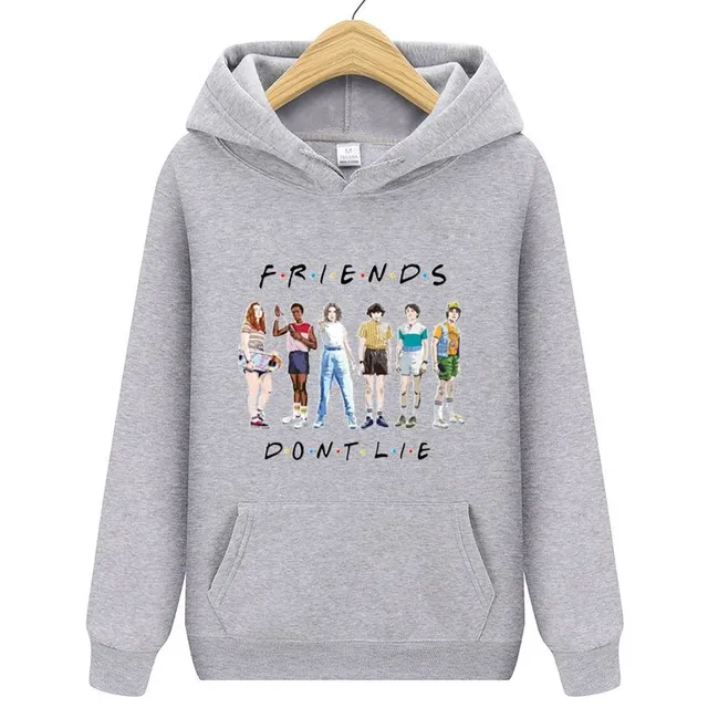 Bluză cu glugă Friends dont lie