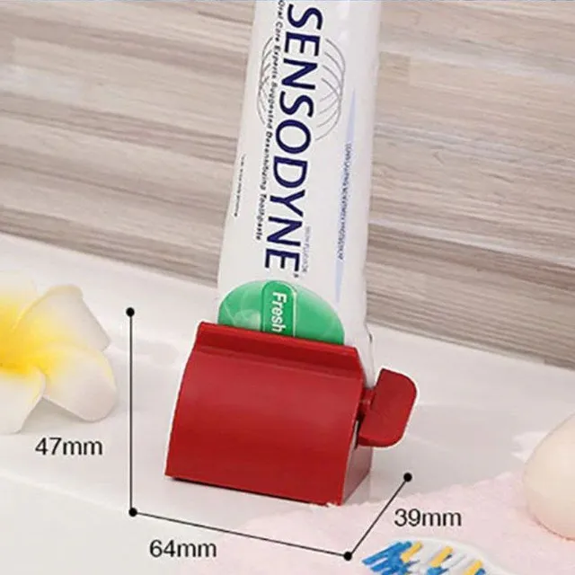 Toothpaste squeezing stand