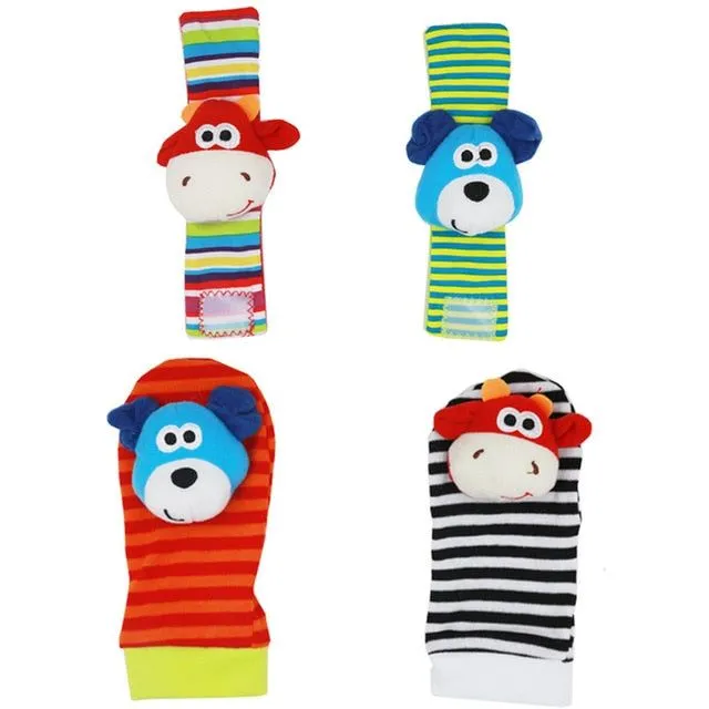 Socks and bracelets for babies
