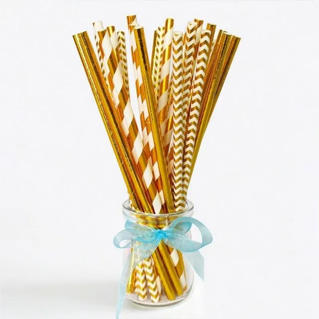 Paper straw 25 pcs