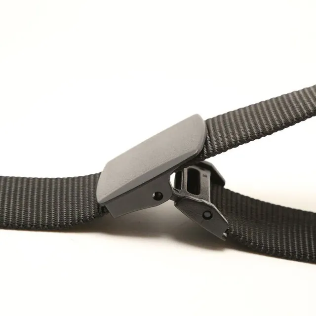 Fabric unisex belt in military style