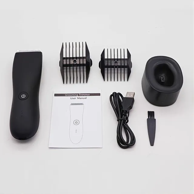 Waterproof electric hair trimmer in intimate parts for men - Ball razor