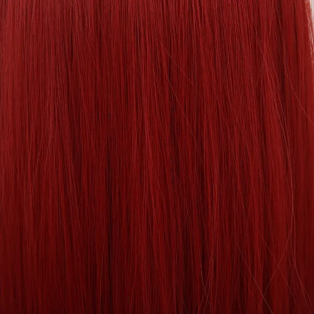 Syntetyczna peruka - czerwona