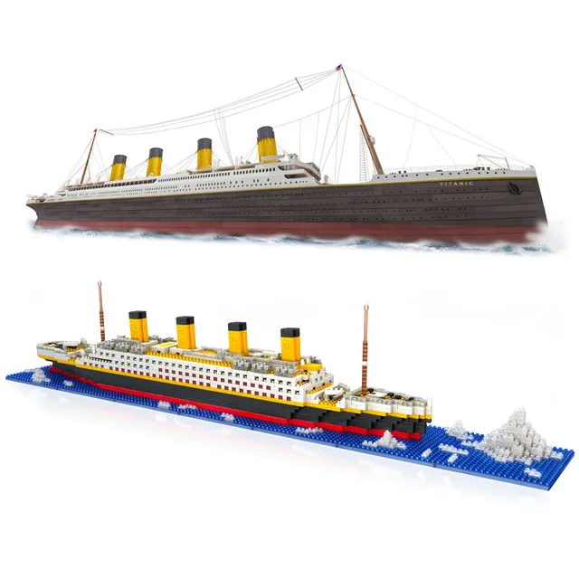 Microset Titanic - Mini set de blocuri de construcție