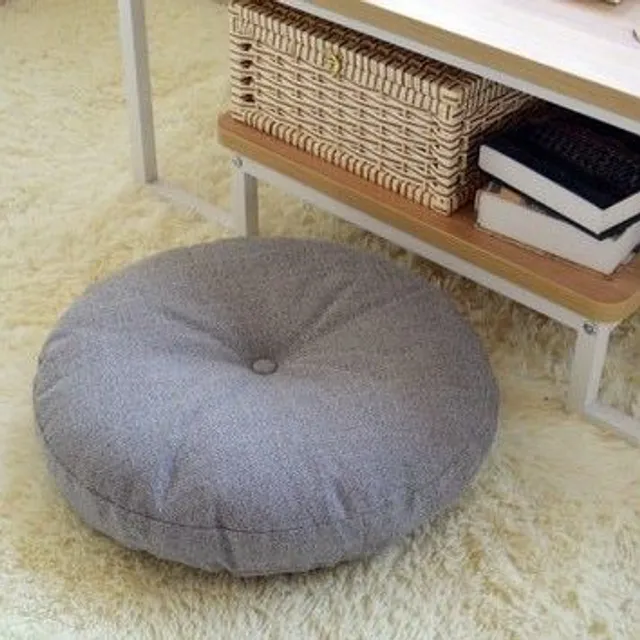 Coussin rond pour s'asseoir