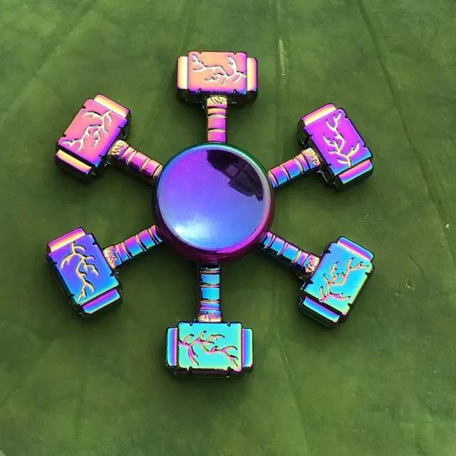 Metal fidget spinner rainbow Georgianna