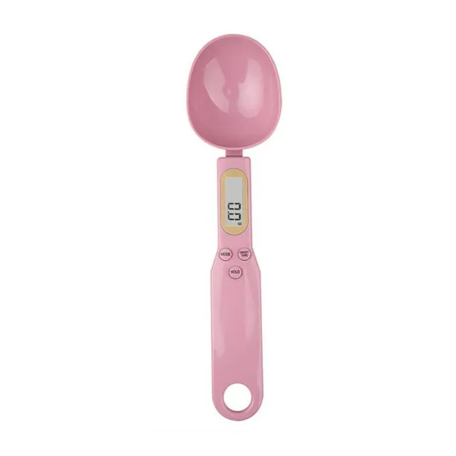 Practical electronic weighing spoon in different colors