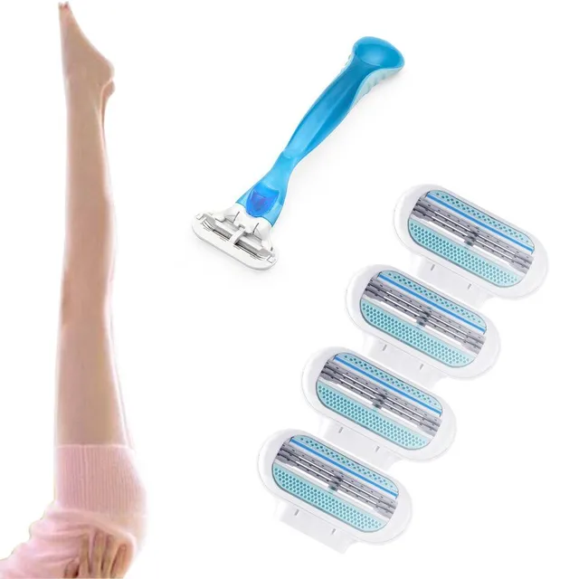 Women's gentle shaver Kaley with replacement blades
