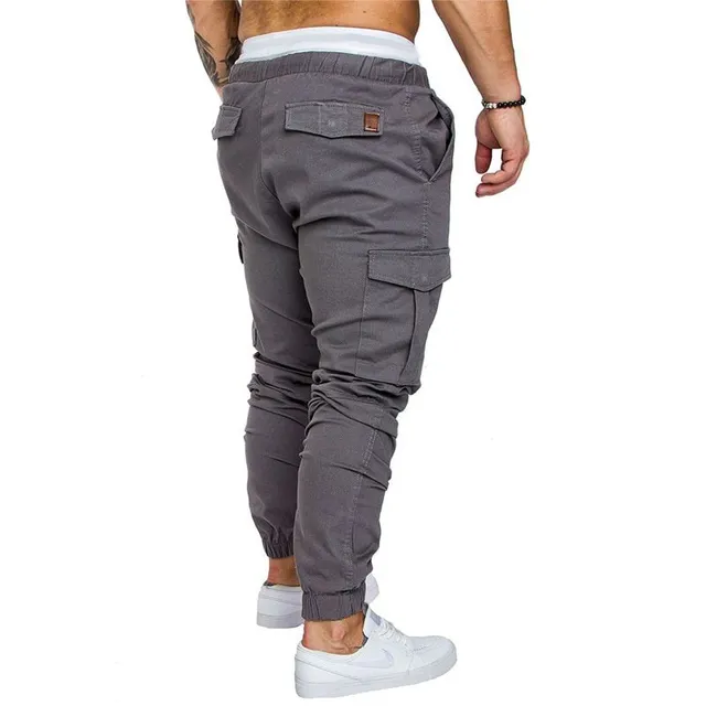 Pantaloni cargo eleganti da uomo per il tempo libero in vari colori