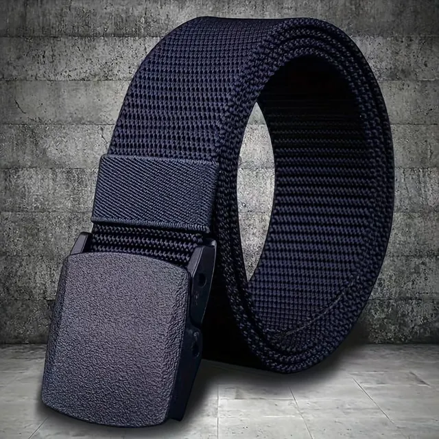 Universal nylon belt without metal buckle for students, youth and active people