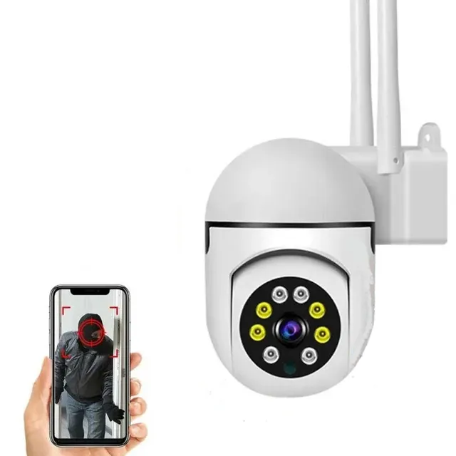 Camera de supraveghere wireless AI pentru exterior YCC365 Plus cu detectare a persoanelor pentru monitorizare IP 1080P