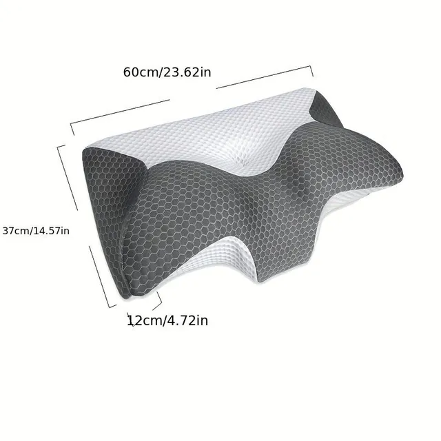 Orthopaedic pillow 2v1 for cervical spine with cooling coating