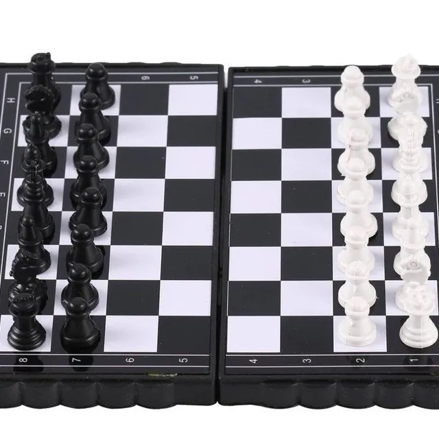 Pocket magnetic chess