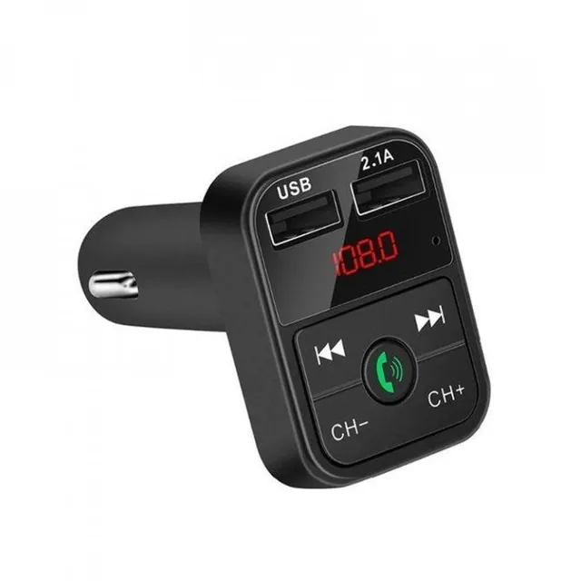 Chargeur de voiture avec émetteur FM Bluetooth