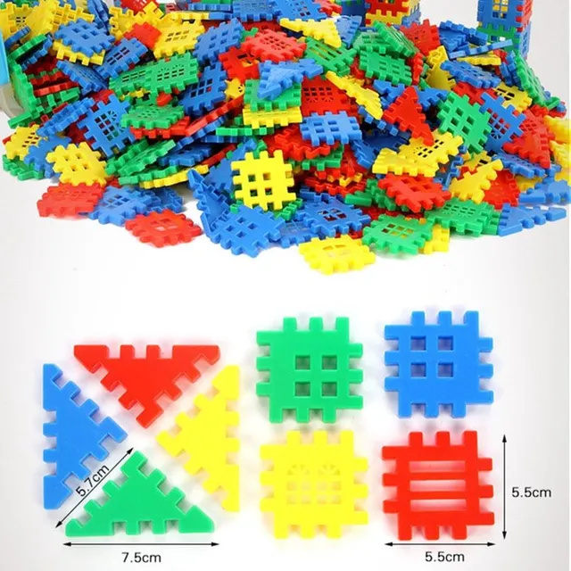 Set de construcție educativă din plastic pentru copii