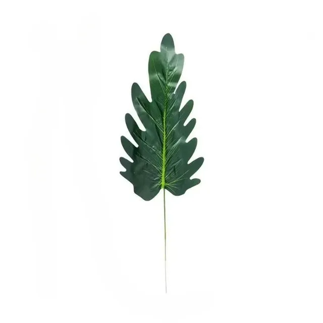 Artificial decorative leaves for vase