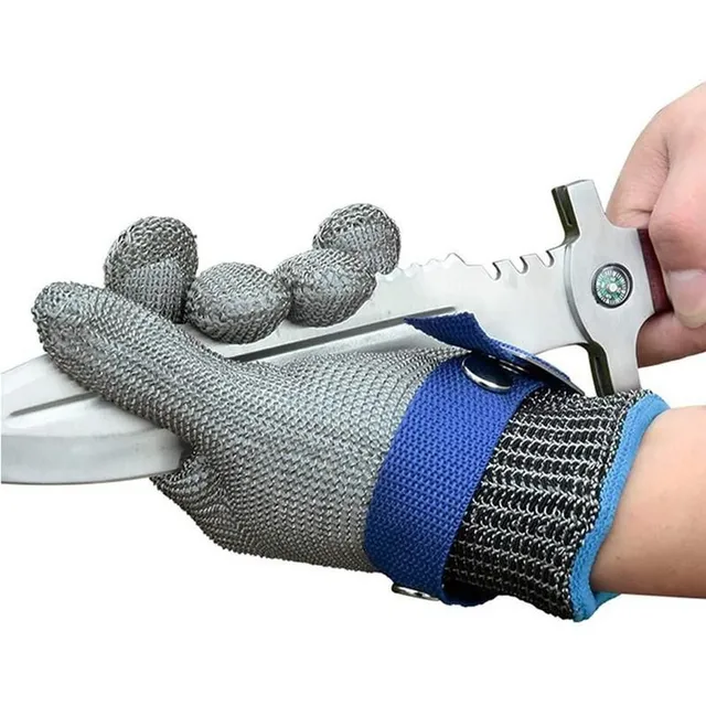 Durable steel wire gloves