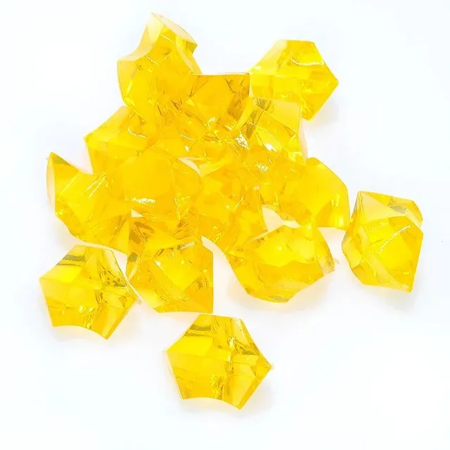 Acrylic crystal gemstones for the decoration of aquariums and vases