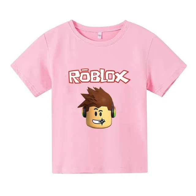 Stylowa koszulka dziecięca z krótkim rękawem Roblox