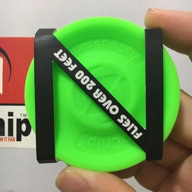 Mini pocket zipper flying disc