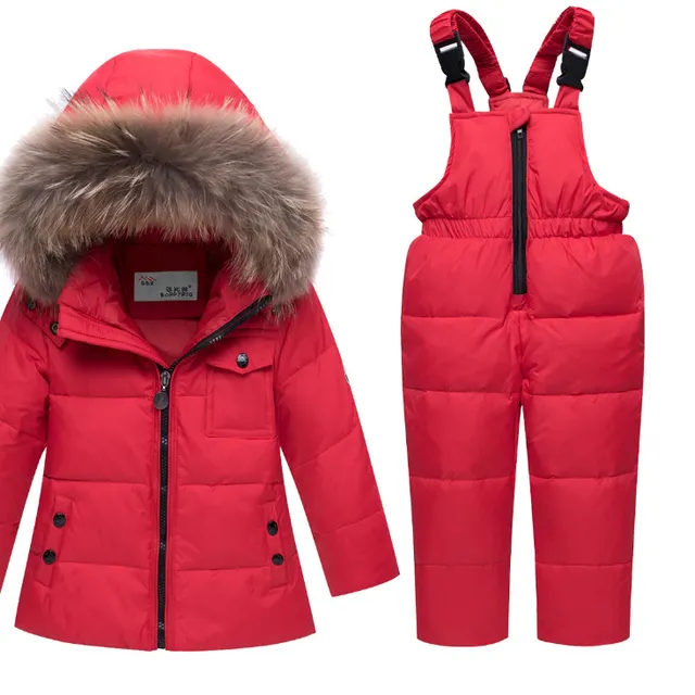 Ensemble d'hiver pour fille - 4 couleurs