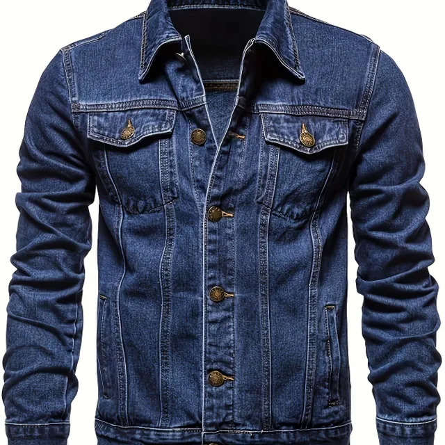 Pánske retro Denim Jacket