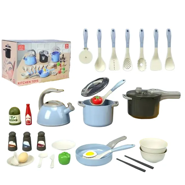 Children's kitchen set 32 pcs