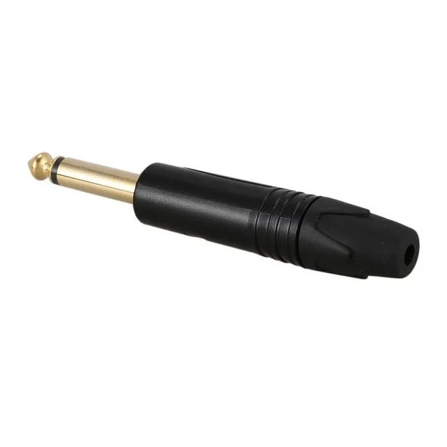 Conector jack 2 poli 6.35mm 10 bucăți