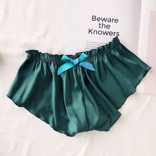 Satin sleep shorts