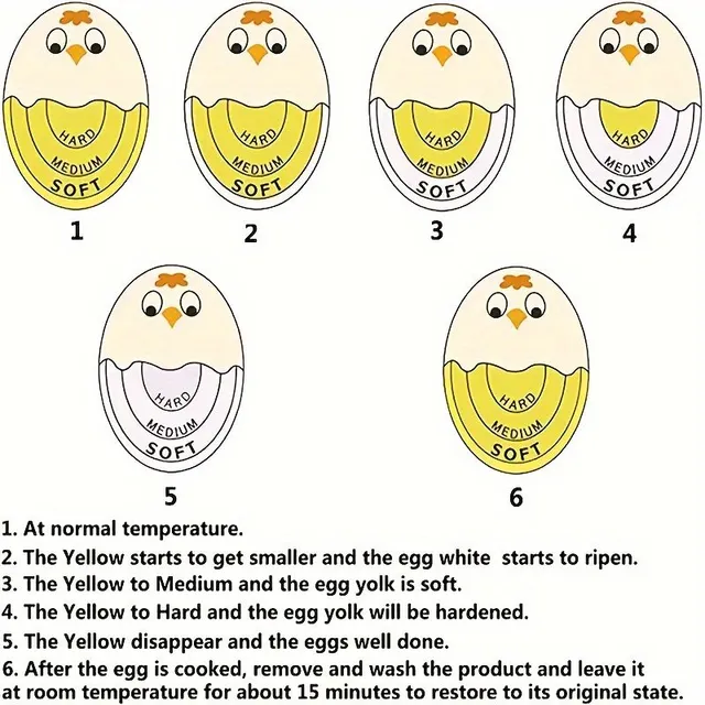 Creative Reusable Egg Timer