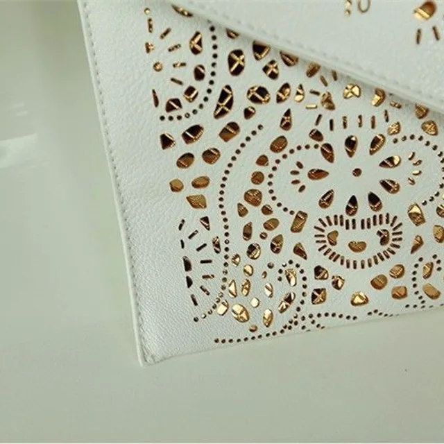 Women's petticoat with original pattern - White