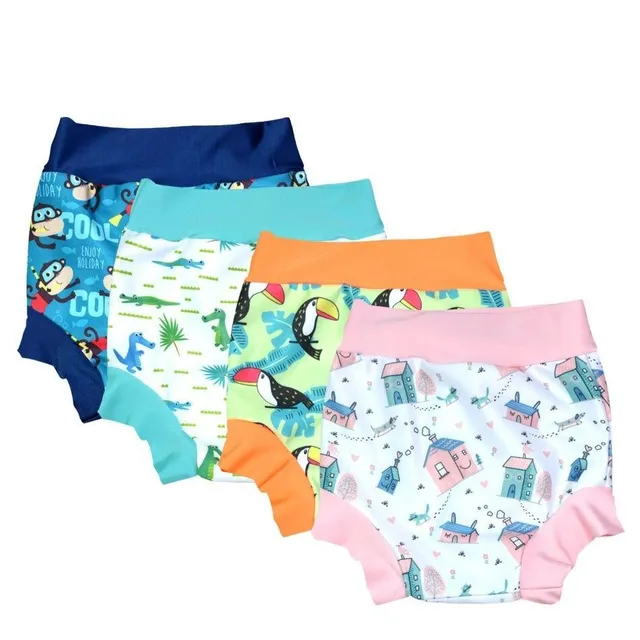 Cute baby diaper swimsuit in several sizes - various prints Hohepa