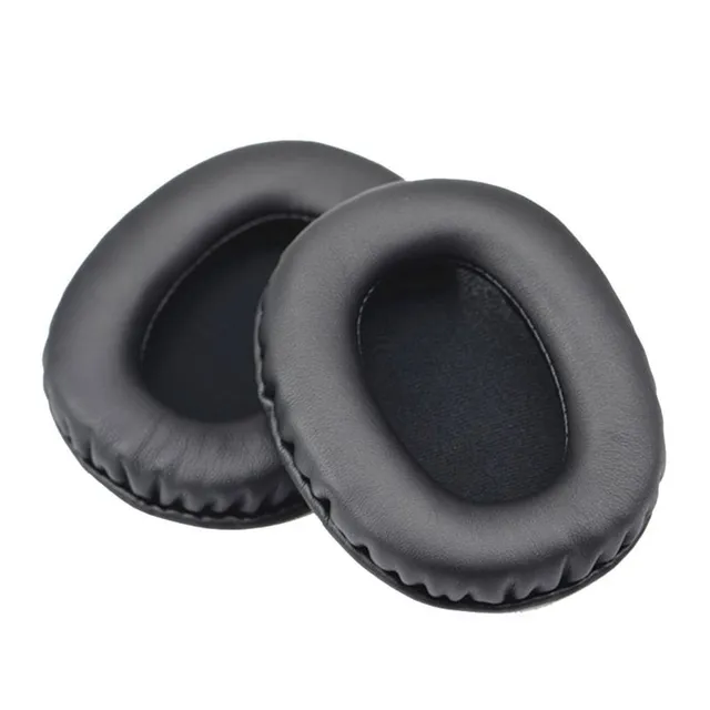 Spare earrings for headphones in black color (Black)