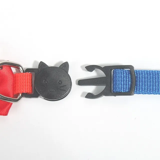 Cute collar with bow and bell for cats