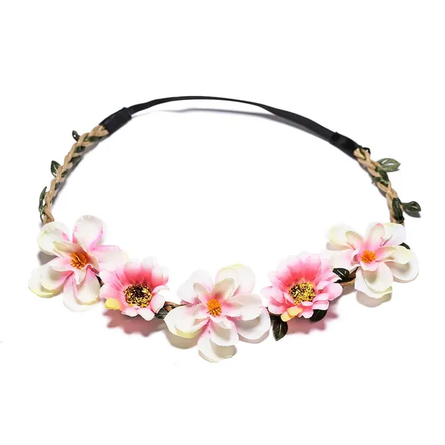 Floral headband for hair Jade