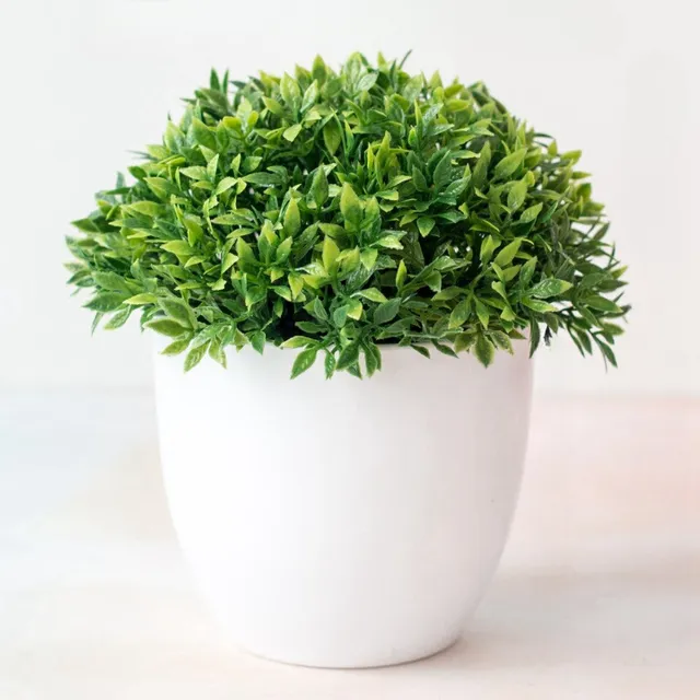 Luxury realistic looking artificial flowers in a pot - more variants Ardalion