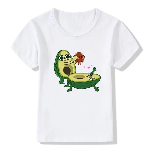 Baby T-shirt with Rebecca's avocado detske-tricko-s-avokadem-q 4