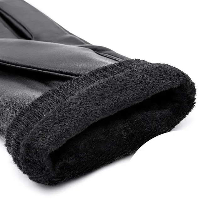 Men's leather gloves