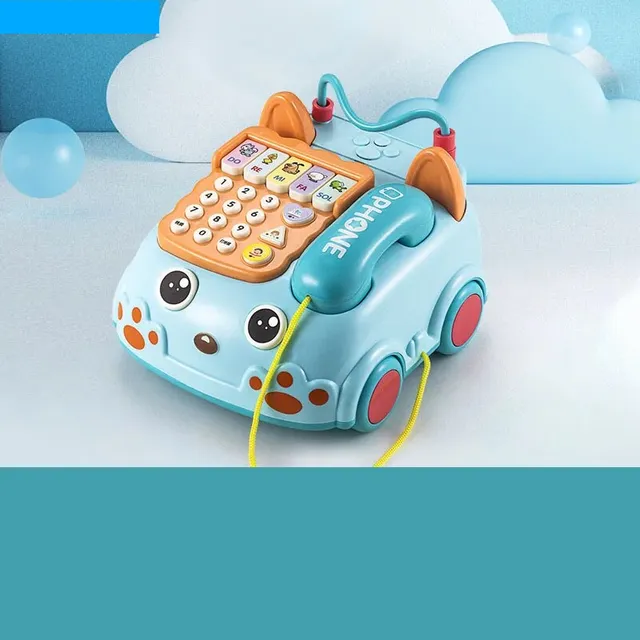 Jucărie Montessori telefon mobil muzical pentru copii