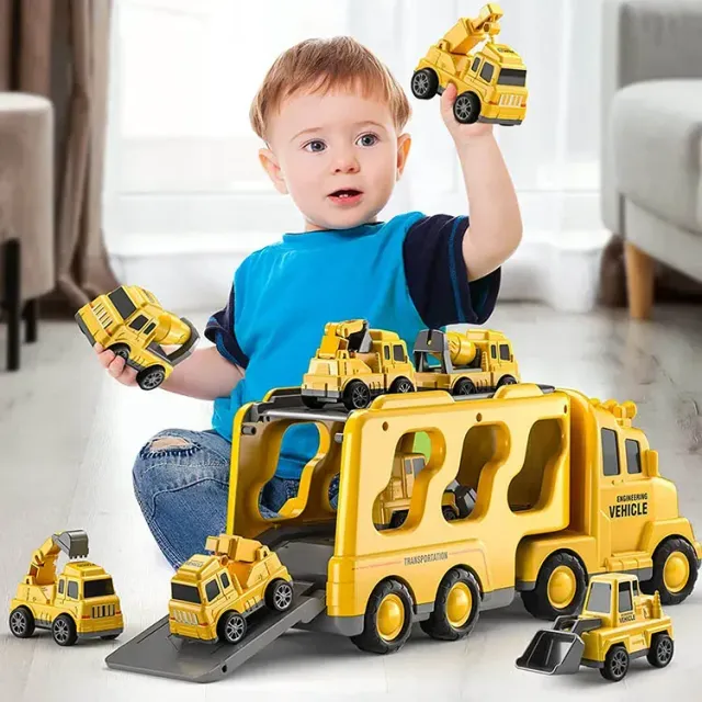 Vehicule de construcții Camion de transport Vehicul de marfă Mașinuțe de jucărie