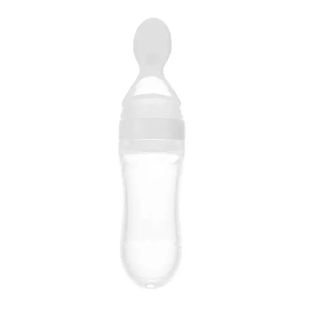 Children's vial with spoon for feeding