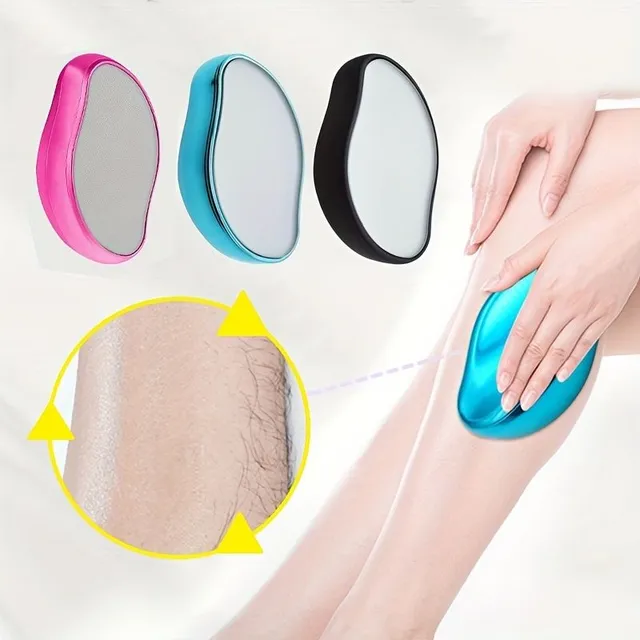 Crystal hair removal sponge - easy and safe, repeatedly usable, for smooth and beautiful skin