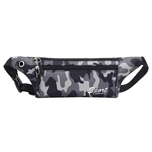 Masked sports lumbar bag for travel and leisure for boys, girls and women.