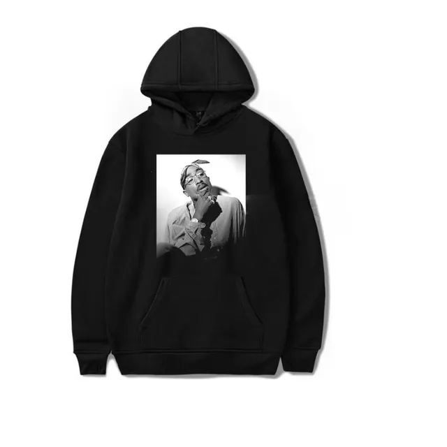 Hip Hop sweatshirt with Tupac print