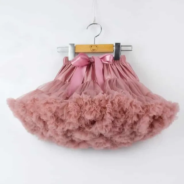 Children's fluffy skirt Pullies