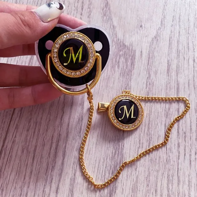 Luxury Jacquelyn chain pacifier