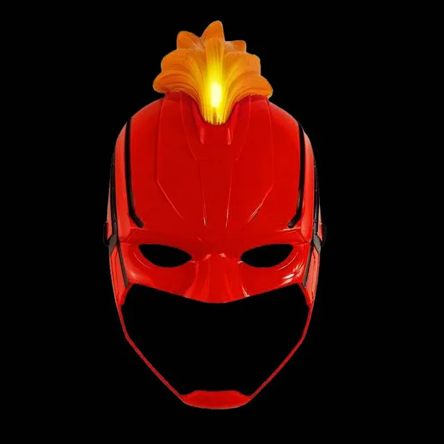 Stylová dětská svítící maska v motivech oblíbených dětských hrdinů Pitseolak