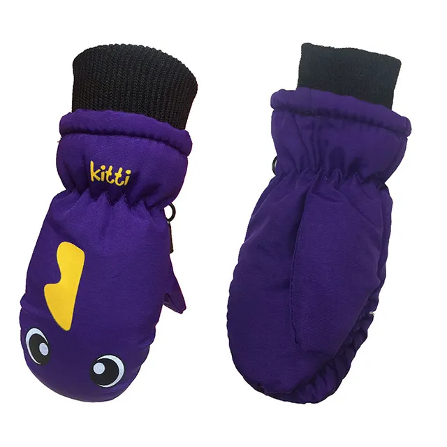 Moufles d'hiver imperméables pour enfants - 6 couleurs