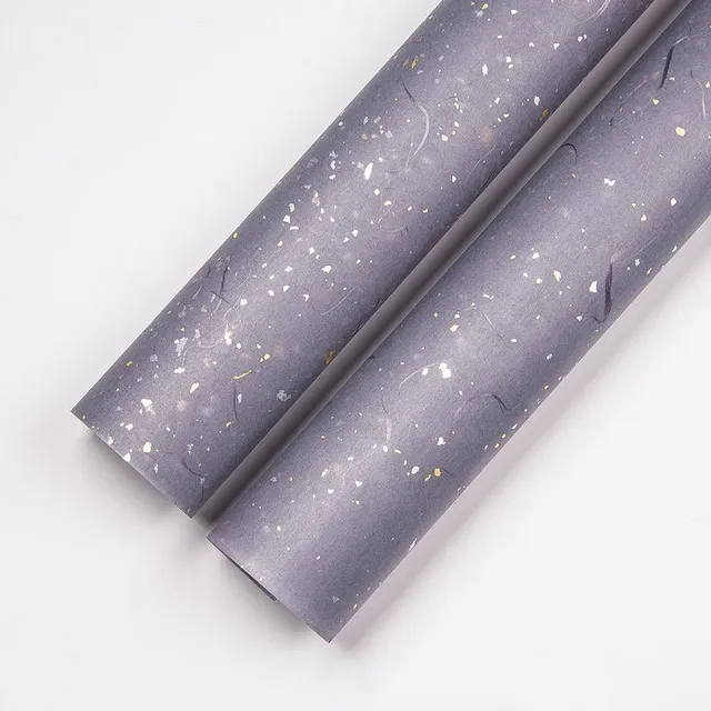 Luxury wrapping paper in pastel colours with metallic detail Danial